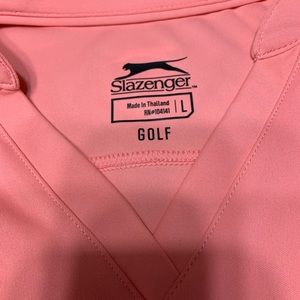 SLAZENGER Youth Lrg Vneck sleeveless golf shirt